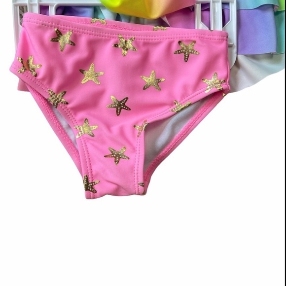 WETSUIT CLUB PINK TIE DYE “MERMAIDS HAVE MORE FUN” 2 PIECE SWIM SET - NWT! - Picture 2 of 3